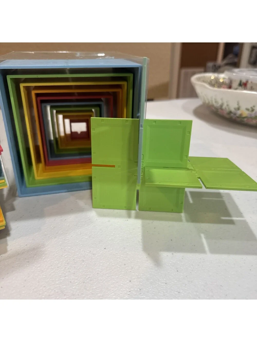 Dado Cubes Stacking Balance Blocks Fat Brain Toys-complete